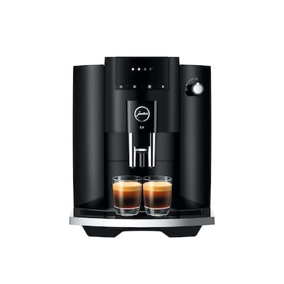 individuell günstig Kaufen-JURA E4 Piano Black (EA) Kaffeevollautomat. JURA E4 Piano Black (EA) Kaffeevollautomat <![CDATA[• Symbol-Display • 5 individuell programmierbare Spezialitäten - kompatibel mit J.O.E.® • AromaG2-Mahlwerk und Puls-Extraktionsprozess (P.E.P.®) • C