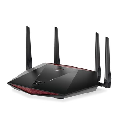 Core günstig Kaufen-Netgear XR1000 Nighthawk WiFi 6  WLAN Gaming-Router. Netgear XR1000 Nighthawk WiFi 6  WLAN Gaming-Router <![CDATA[• AX6 6-Stream AX5400 WLAN-Router XR1000 • 64-Bit 1,5-GHz-Triple-Core-Prozessor • Vier abnehmbare Hochleistungsantennen • 1024 QAM: U