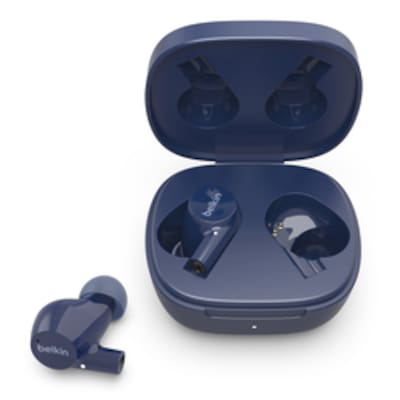 Kopfh%EF%BF%BDrer günstig Kaufen-Belkin In-Ear Bluetooth Kopfhörer, SOUNDFORM™ Rise, blau. Belkin In-Ear Bluetooth Kopfhörer, SOUNDFORM™ Rise, blau <![CDATA[• In-Ear-Kophörer SOUNDFORM Rise • Bis zu 7 Stunden Betriebszeit • ENC (Enviromental Noise Cancellat
