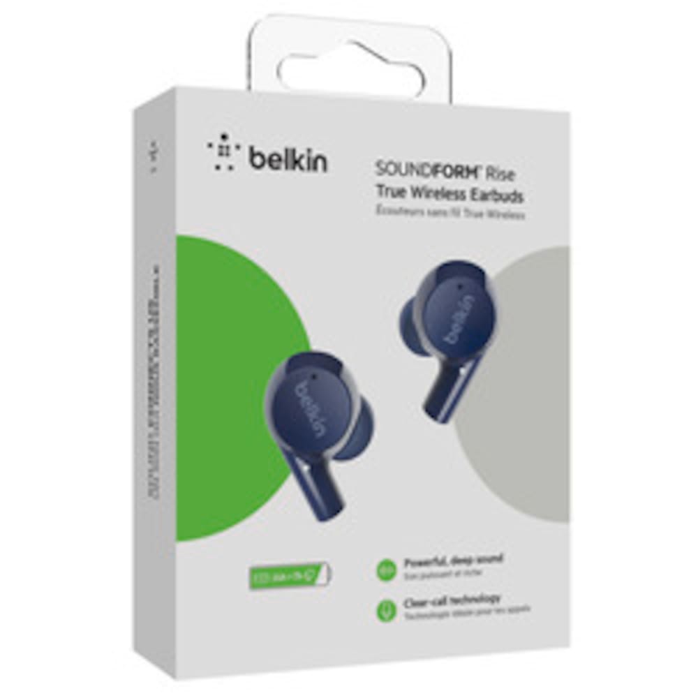 Belkin In-Ear Bluetooth Kopfhörer, SOUNDFORM™ Rise, blau