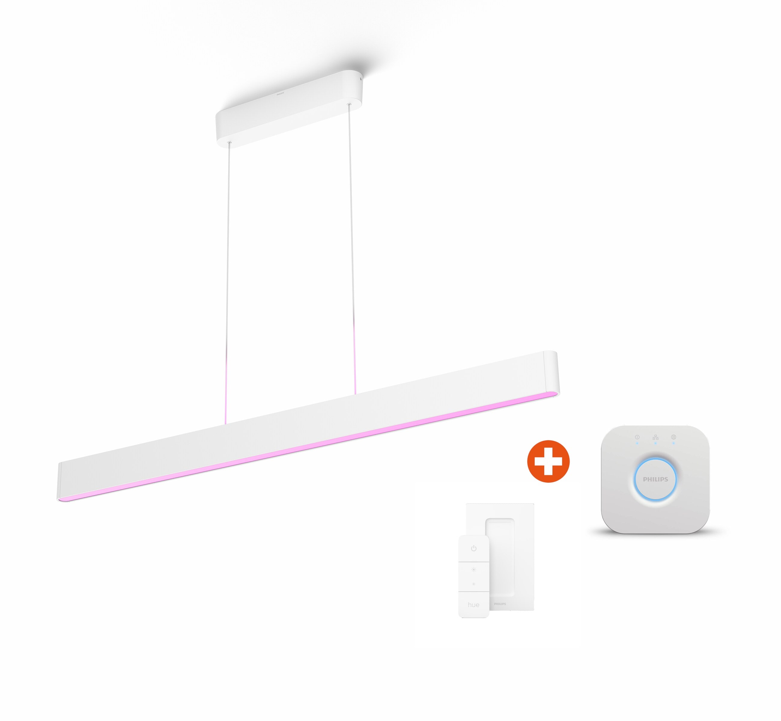 Philips Hue White & Color Ambiance Ensis Deckenleuchte Pendelleuchte Weiß Weiss - Bild 19