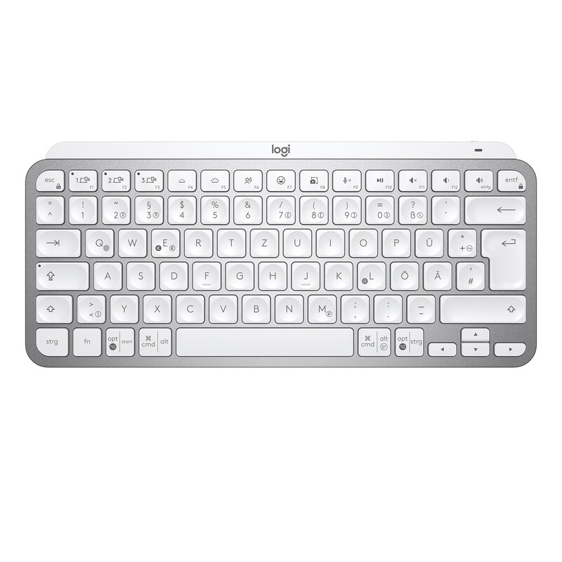 Logitech MX Keys Mini Kabellose Tastatur Grey