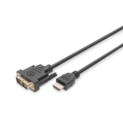 DIGITUS HDMI Adapterkabel, Typ A-DVI(18+1) St/St, 3.0m