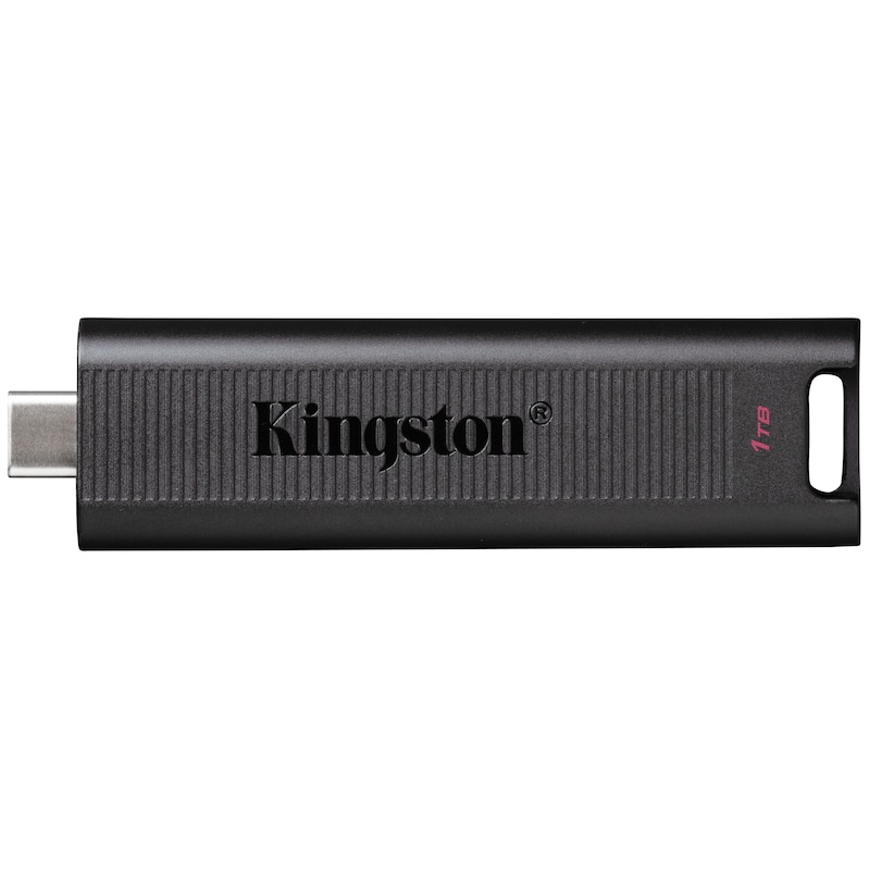 Bis günstig Kaufen-Kingston 1 TB DataTraveler Max USB-Typ C 3.2 Gen2 USB-Stick. Kingston 1 TB DataTraveler Max USB-Typ C 3.2 Gen2 USB-Stick <![CDATA[• USB 3.2 Gen 2 Geschwindigkeit bis 1.000MB/s Lesegeschwindigkit • Bis zu 1TB Speicher für Tablets, Notebooks mit USB-C-Schni