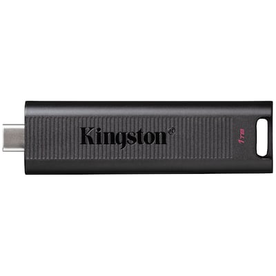 USB C günstig Kaufen-Kingston 1 TB DataTraveler Max USB-Typ C 3.2 Gen2 USB-Stick. Kingston 1 TB DataTraveler Max USB-Typ C 3.2 Gen2 USB-Stick <![CDATA[• USB 3.2 Gen 2 Geschwindigkeit bis 1.000MB/s Lesegeschwindigkit • Bis zu 1TB Speicher für Tablets, Notebooks mit USB-C-