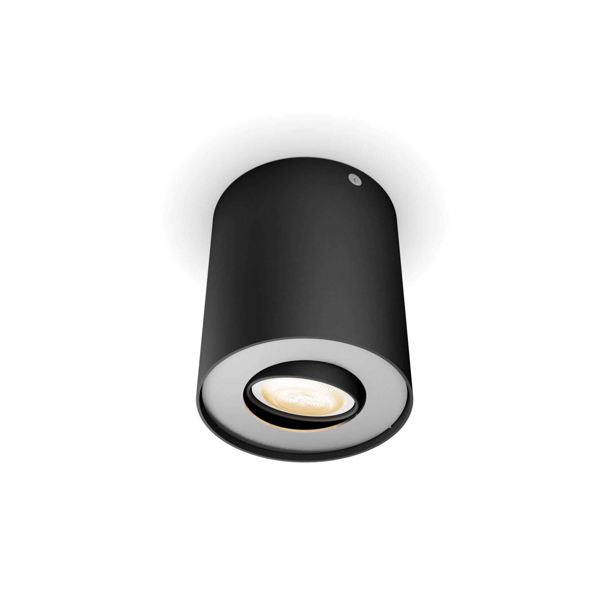 Philips Hue White Amb. Pillar Spot 1 flg. schwarz 350lm inkl. Dimmschalter