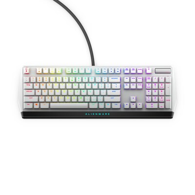 und Tastatur günstig Kaufen-DELL Alienware 510K Linear kabelgebundene mechanische RGB Gaming Tastatur weiss. DELL Alienware 510K Linear kabelgebundene mechanische RGB Gaming Tastatur weiss <![CDATA[• Anwendungsbereich: Gaming, Nummernblock integriert • Kabelgebunden (USB) • La