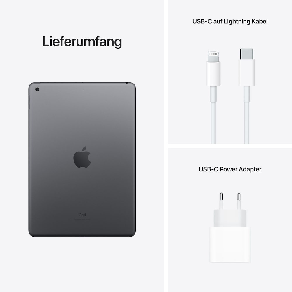 Apple iPad 10,2" 9th Generation Wi-Fi 64 GB Space Grau MK2K3FD/A