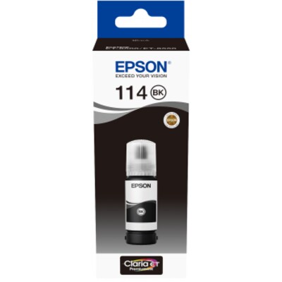 Farbe Original günstig Kaufen-Epson C13T07A140 Original Tintenbehälter 114 70ml Schwarz EcoTank. Epson C13T07A140 Original Tintenbehälter 114 70ml Schwarz EcoTank <![CDATA[• Epson Tintenpatrone C13T07A140 / 114 • Farbe: Schwarz • Inhalt: ca. 70 ml • Kompatibel zu: Ep