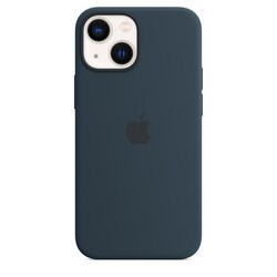 Apple Original iPhone 13 Mini Silikon Case mit MagSafe Abyssblau