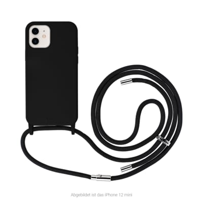 HangOn günstig Kaufen-Artwizz HangOn Case für iPhone 13 Mini, schwarz. Artwizz HangOn Case für iPhone 13 Mini, schwarz <![CDATA[• Passend für Apple iPhone 13 mini • Smartphone Kette für einen freihändigen Alltag • Widerstandsfähige Silikonhülle schützt da