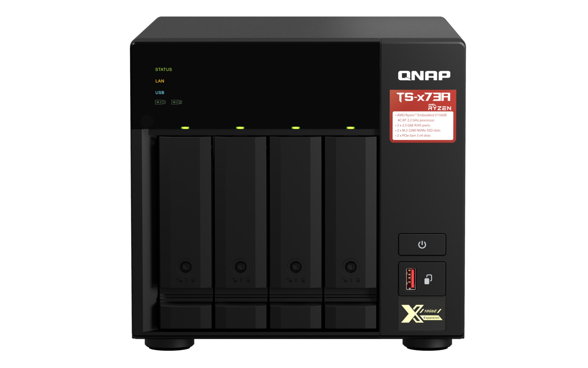 QNAP TS-473A-8G NAS System 4-Bay