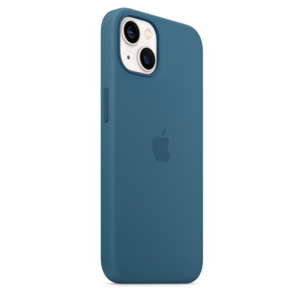 Apple Original iPhone 13 Silikon Case mit MagSafe Eisblau