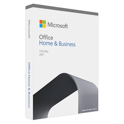 Microsoft Excel günstig Kaufen-Microsoft Office Home & Business 2021 Box. Microsoft Office Home & Business 2021 Box <![CDATA[• Office Komplettpaket mit Word, Excel, Powerpoint und Outlook • 5 GB Cloudspeicher auf OneDrive • Laufzeit: unbegrenzt • Plattform: PC (Windows 