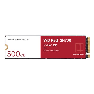 28 A  günstig Kaufen-WD Red SN700 NAS NVMe SSD 500 GB M.2 2280 PCIe 3.0. WD Red SN700 NAS NVMe SSD 500 GB M.2 2280 PCIe 3.0 <![CDATA[• 500 GB - 2,38 mm Bauhöhe • M.2 2280 Card, SATA III (600 Mbyte/s) • Maximale Lese-/Schreibgeschwindigkeit: 3430 MB/s / 2600 MB/s • En