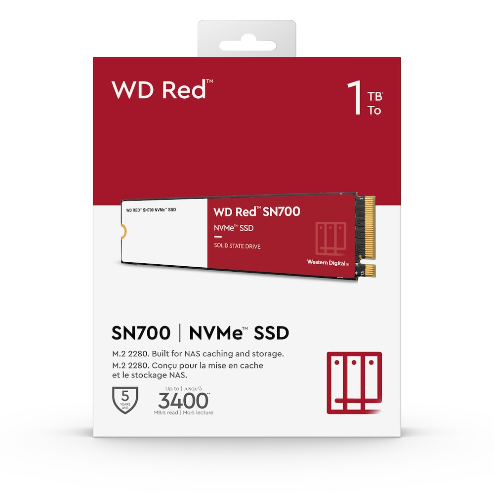 WD Red SN700 NAS SSD 1 TB M.2 2280 SATA