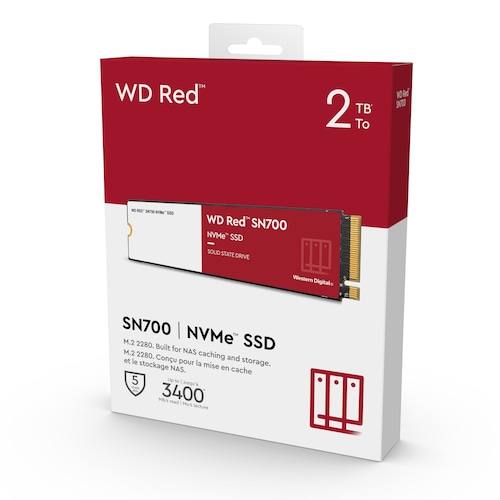 WD Red SN700 NAS SSD 2 TB M.2 2280 SATA