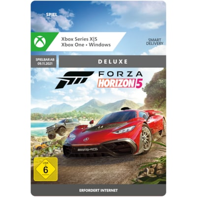 Sport Edition günstig Kaufen-Forza Horizon 5 Deluxe Edition XBox / PC Digital Code DE. Forza Horizon 5 Deluxe Edition XBox / PC Digital Code DE <![CDATA[• Plattform: Microsoft / Xbox One • Genre: Rennsport • Altersfreigabe USK: ab 6 Jahren • Produktart: Digitaler Code per E-M