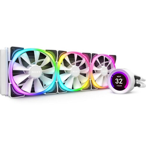 NZXT Kraken Z73 RGB 360mm Wasserkühlung weiß für AMD und Intel CPU