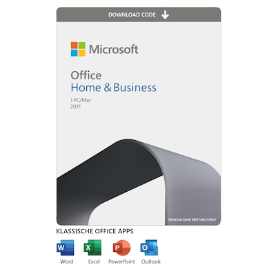 Home Pro günstig Kaufen-Microsoft Office Home & Business 2021 | Download & Produktschlüssel. Microsoft Office Home & Business 2021 | Download & Produktschlüssel <![CDATA[• Office Komplettpaket mit Word, Excel, Powerpoint und Outlook • 5 GB Cloudspei