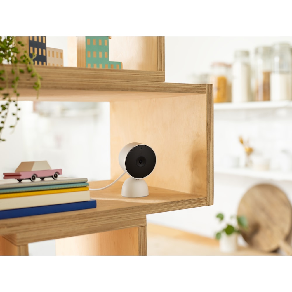 Google Nest Cam Indoor (Indoor, mit Kabel) - Intelligente Überwachungskamera