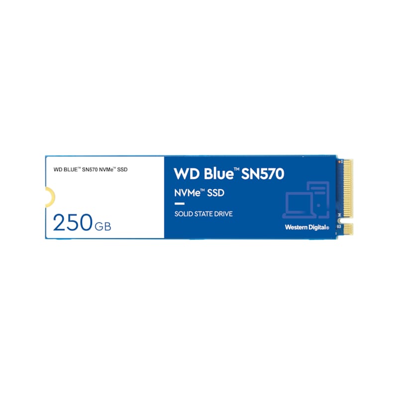 WD Blue SN570 NVMe SSD 250 GB M.2 2280 PCIe 3.0