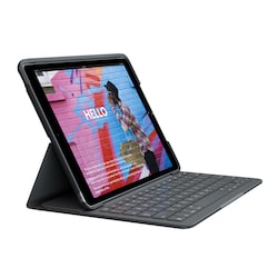 Logitech Slim Folio H&uuml;lle und Tastatur f&uuml;r iPads der 7./8. Generation (2019/20)