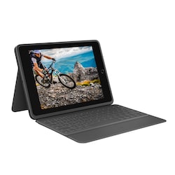 Logitech Rugged Folio H&uuml;lle und Tastatur f&uuml;r iPads der 7/8 Generation (2019/20)