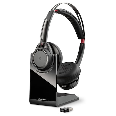 Focus günstig Kaufen-Poly Voyager Focus UC - Headset On-ear Bluetooth. Poly Voyager Focus UC - Headset On-ear Bluetooth <![CDATA[• Stereo Bluetooth Headset, Active Noise Cancelling Technologie, • SoundGuard DIGITAL: schützt vor einer Lautstärke über 118 dBA • Sprechz