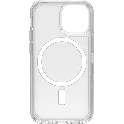 Clear günstig Kaufen-OtterBox Symmetry Plus Clear MagSafe Apple iPhone 13 mini clear. OtterBox Symmetry Plus Clear MagSafe Apple iPhone 13 mini clear <![CDATA[• Passend für Apple iPhone 13 mini • Material: Kunststoff • unterstützt kabelloses Laden • Otterbox zertifi