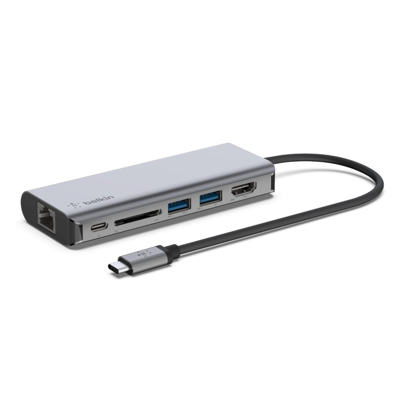 Belkin USB-C 6-in-1 Multiport Adapter