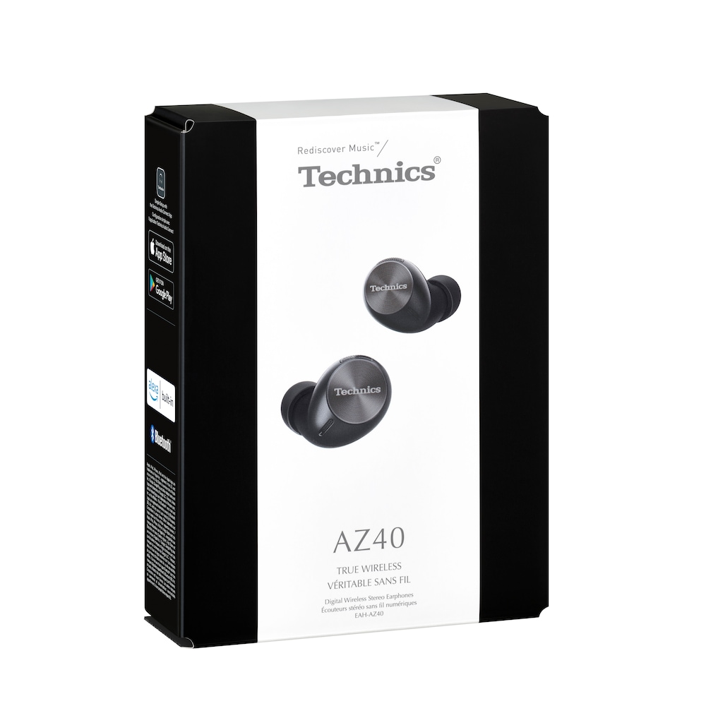 Technics EAH-AZ40E-K Premium Bluetooth True Wireless Kopfhörer schwarz