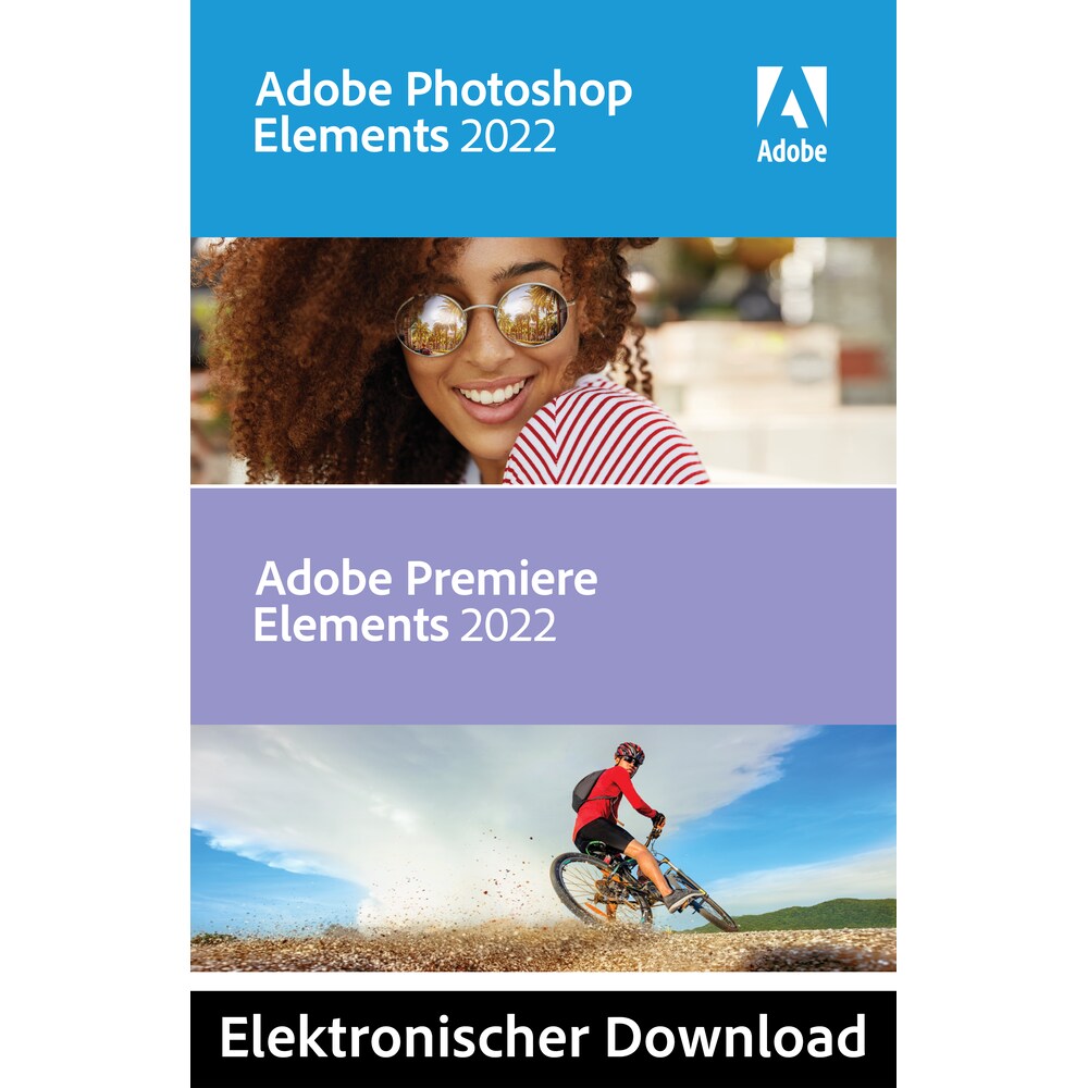 Adobe Photoshop &amp; Premiere Elements 2022 Mac DE Download
