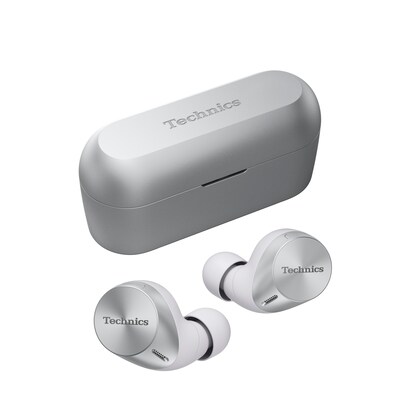 Offen/Geschlossen günstig Kaufen-Technics EAH-AZ60E-S ANC Bluetooth True Wireless Kopfhörer silber. Technics EAH-AZ60E-S ANC Bluetooth True Wireless Kopfhörer silber <![CDATA[• Typ: True-Wireless-Kopfhörer - geschlossen • Übertragung: Bluetooth, Noise Cancelling, High-Res