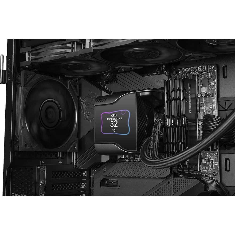 MSI MEG Core Liquid S360 CPU Komplettwasserkühlung für AMD und Intel CPU