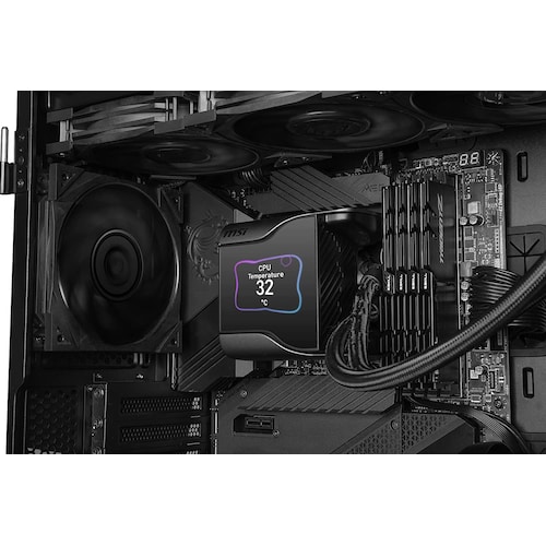 MSI MEG Core Liquid S360 CPU Komplettwasserkühlung für AMD und Intel CPU