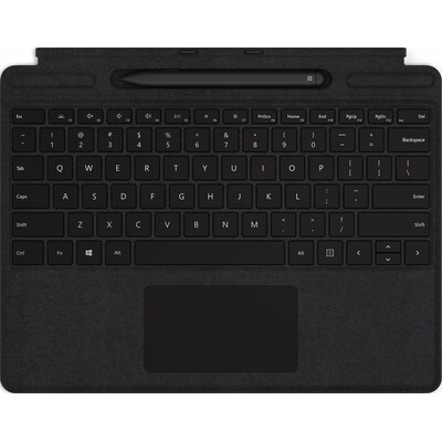 Microsoft Surface Pro Signature Keyboard Schwarz mit Slim Pen 2 8X8-00005