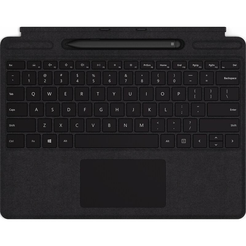 Microsoft Surface Pro Signature Keyboard Schwarz mit Slim Pen 2 8X8-00005