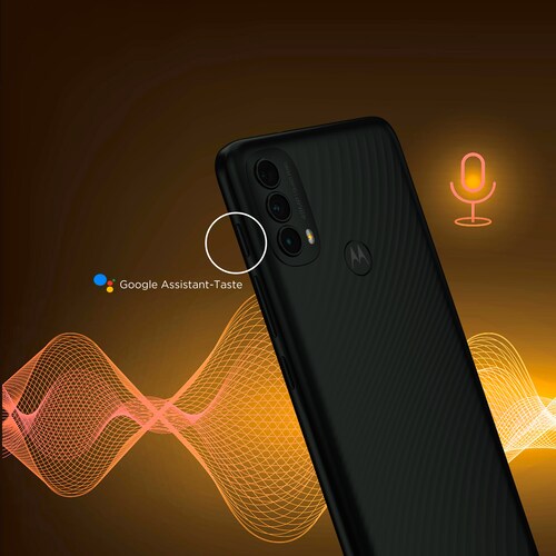 Motorola Moto E40 dunkelgrau Android 11.0 Smartphone