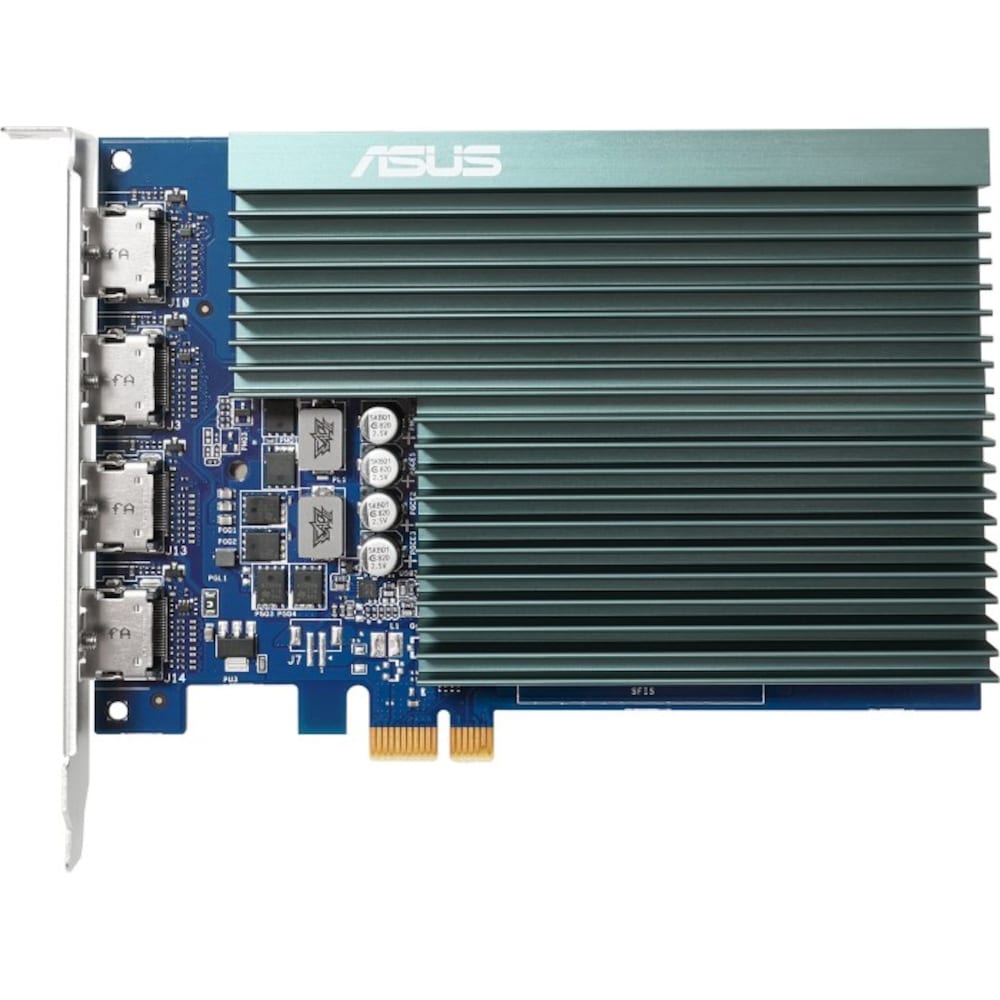 Asus GeForce GT 730 4H-SL-2GD5 2GB GDDR5 Grafikkarte passiv 4x HDMI