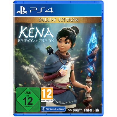 11 Deluxe günstig Kaufen-Kena: Bridge of Spirits Deluxe - PS4. Kena: Bridge of Spirits Deluxe - PS4 <![CDATA[• Plattform: Playstation 4 • Genre: Adventure • USK-Einstufung: Freigegeben ab 12 Jahren • Release: 19.11.2020]]>. 