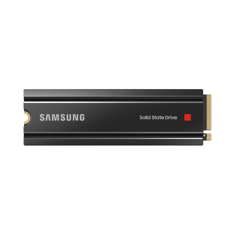 Samsung 980 PRO NVMe SSD 1 TB M.2 PCIe 4.0 3D-NAND TLC mit Kühlkörper