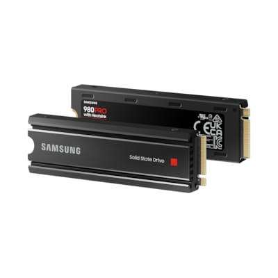CARD  günstig Kaufen-Samsung 980 PRO NVMe SSD 2 TB M.2 PCIe 4.0 3D-NAND TLC mit Kühlkörper. Samsung 980 PRO NVMe SSD 2 TB M.2 PCIe 4.0 3D-NAND TLC mit Kühlkörper <![CDATA[• 2 TB - 9 mm Bauhöhe • M.2 2280 Card, M.2 • Maximale Lese-/Schreibgeschwindig