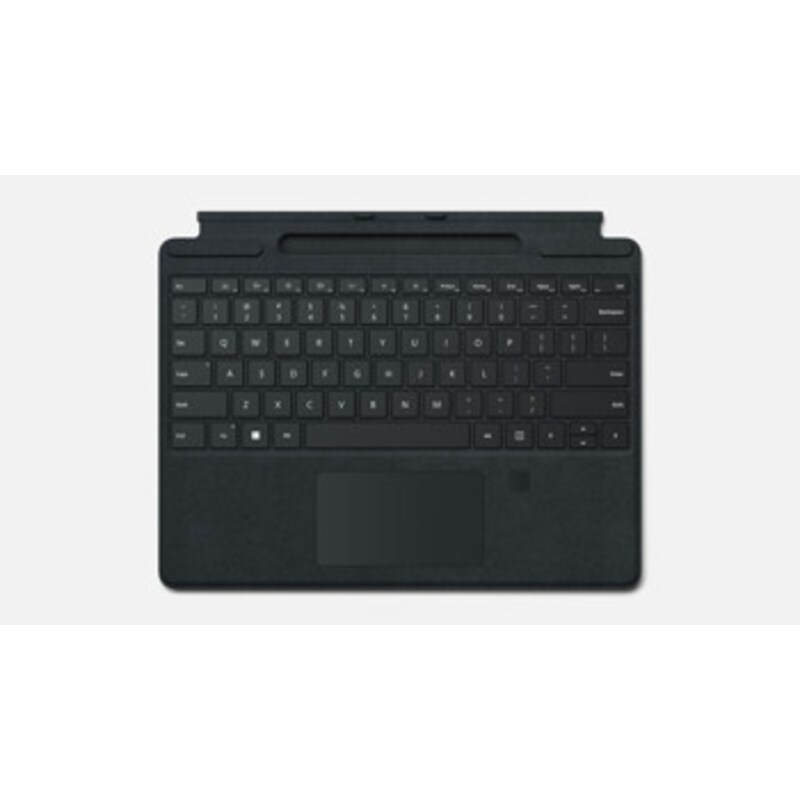 Microsoft Surface Pro Signature Keyboard mit Fingerprint ID schwarz 8XG-00005