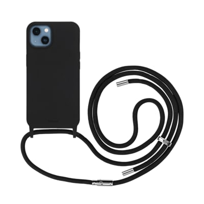 HangOn günstig Kaufen-Artwizz HangOn Case für iPhone 13, schwarz. Artwizz HangOn Case für iPhone 13, schwarz <![CDATA[• Passend für Apple iPhone 13 • Smartphone Kette für einen freihändigen Alltag • Widerstandsfähige Silikonhülle schützt das Gehäuse bei 