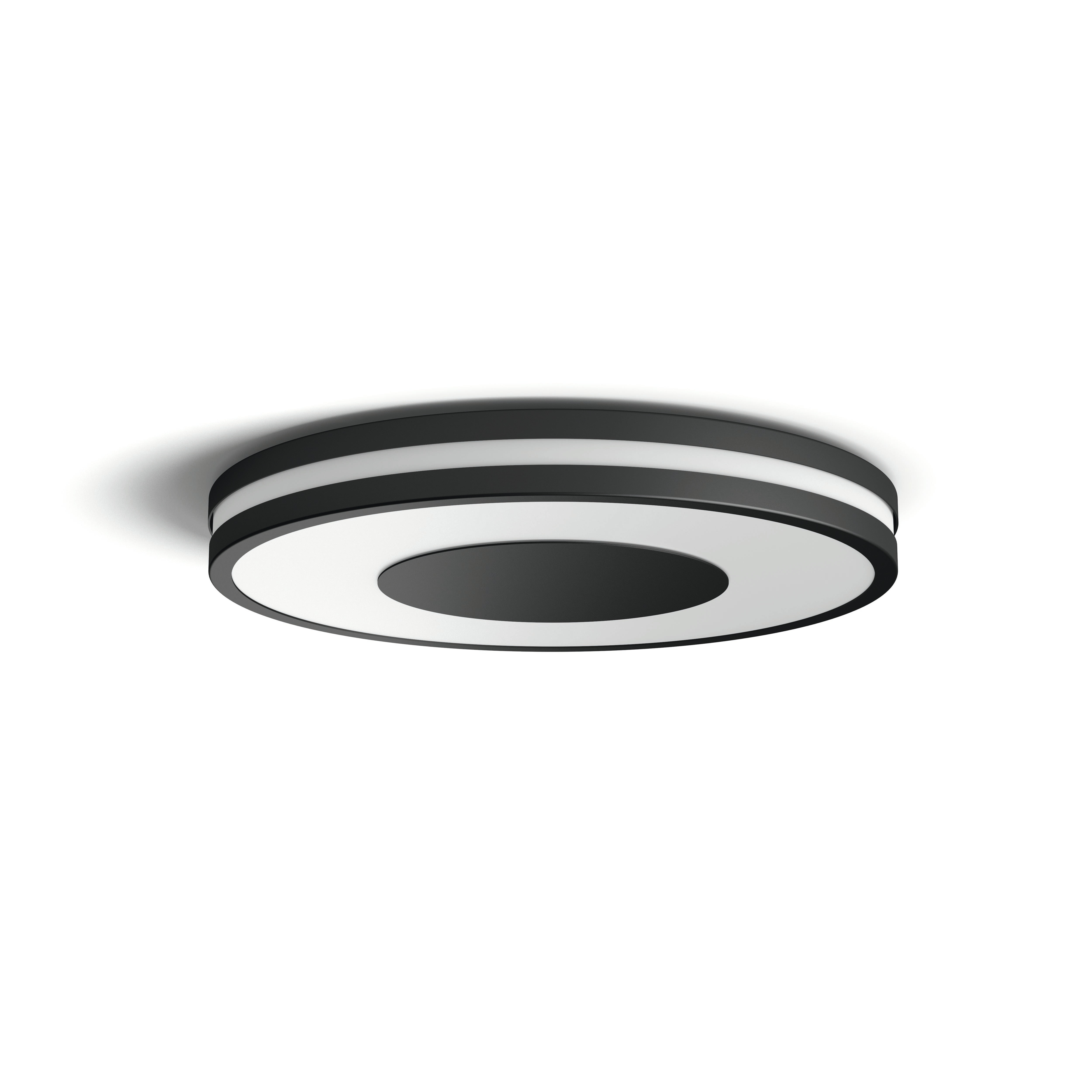 Philips Hue White Amb. Being Deckenleuchte BT schwarz 2400lm Dimmschalter