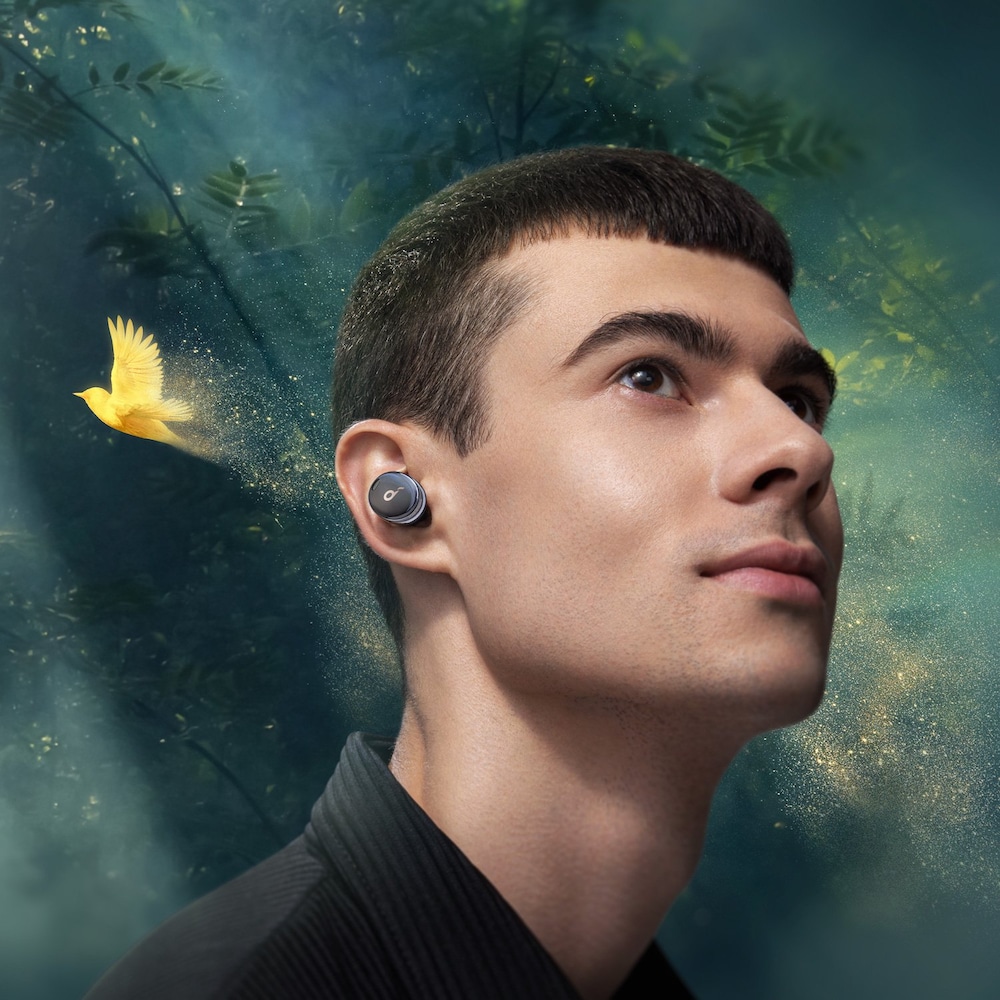 Anker Soundcore Liberty 3 Pro True-Wireless In-Ear Bluetooth-Kopfhörer, schwarz