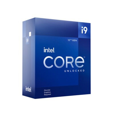 INTEL Core i9-12900KF 3,2GHz 8+8 Kerne 30MB Cache Sockel 1700 (Boxed o. Lüfter)