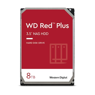 HDD SATA günstig Kaufen-WD Red Plus WD80EFZZ NAS HDD - 8 TB 5640 rpm 128 MB 3,5 Zoll SATA 6 Gbit/s CMR. WD Red Plus WD80EFZZ NAS HDD - 8 TB 5640 rpm 128 MB 3,5 Zoll SATA 6 Gbit/s CMR <![CDATA[• 8 TB (128 MB Cache) • 5.640 U/min • 3,5 Zoll • SATA 6 Gbit/s • NAS: Leise, 