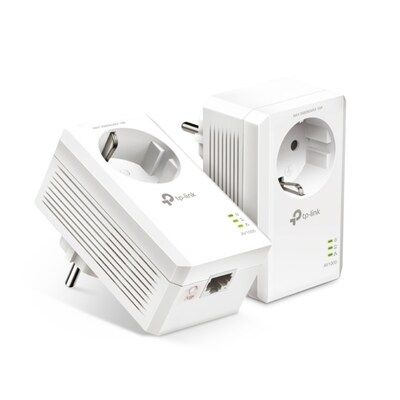 10 Port günstig Kaufen-TP-LINK TL-PA7017P KIT AV1000-Gigabit-Powerline-Adapter KIT mit Steckdose. TP-LINK TL-PA7017P KIT AV1000-Gigabit-Powerline-Adapter KIT mit Steckdose <![CDATA[• Bis zu 1Gbit/s nach dem neuen Standard Homeplug AV2 • Gigabit-LAN-Port zum Anschließen von